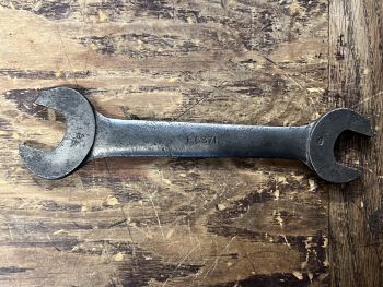 3/4 5/8 double ended jaw spanner