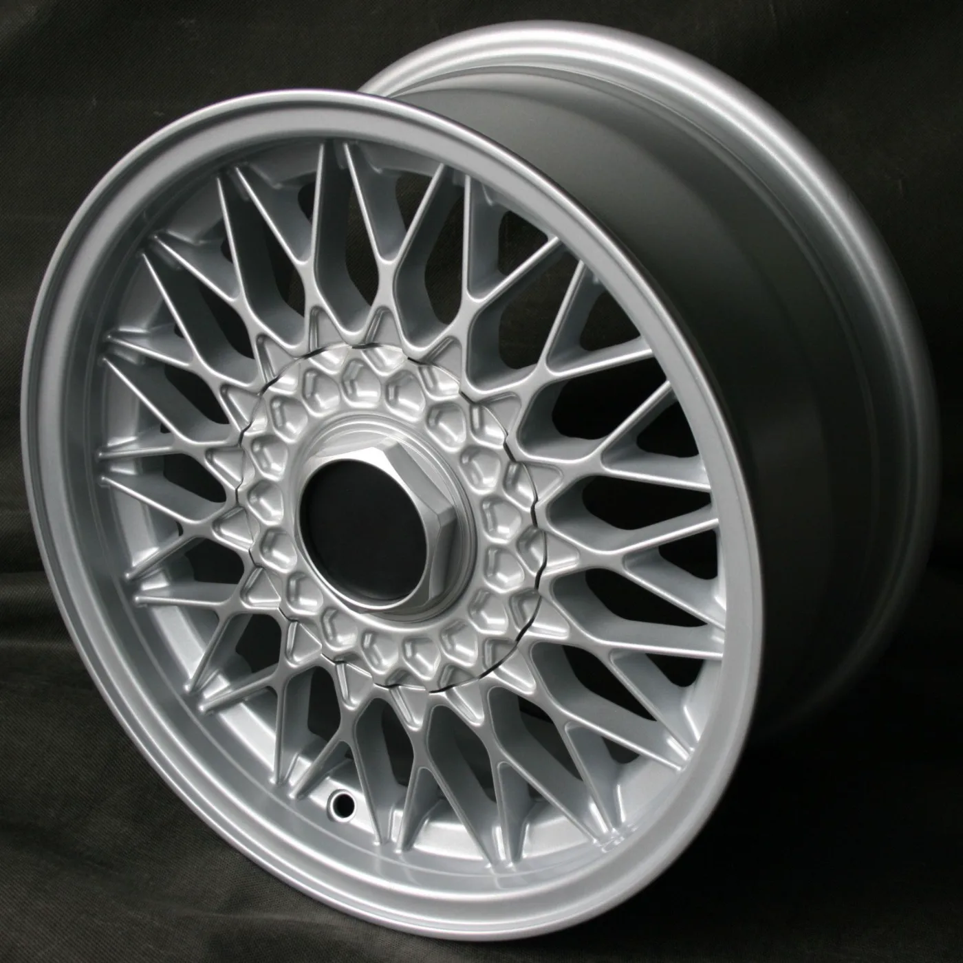New Reproduction Alloy Wheel - Maxilite BB RZ RS Style 15x7" 4x100 PCD ET+24 Silver