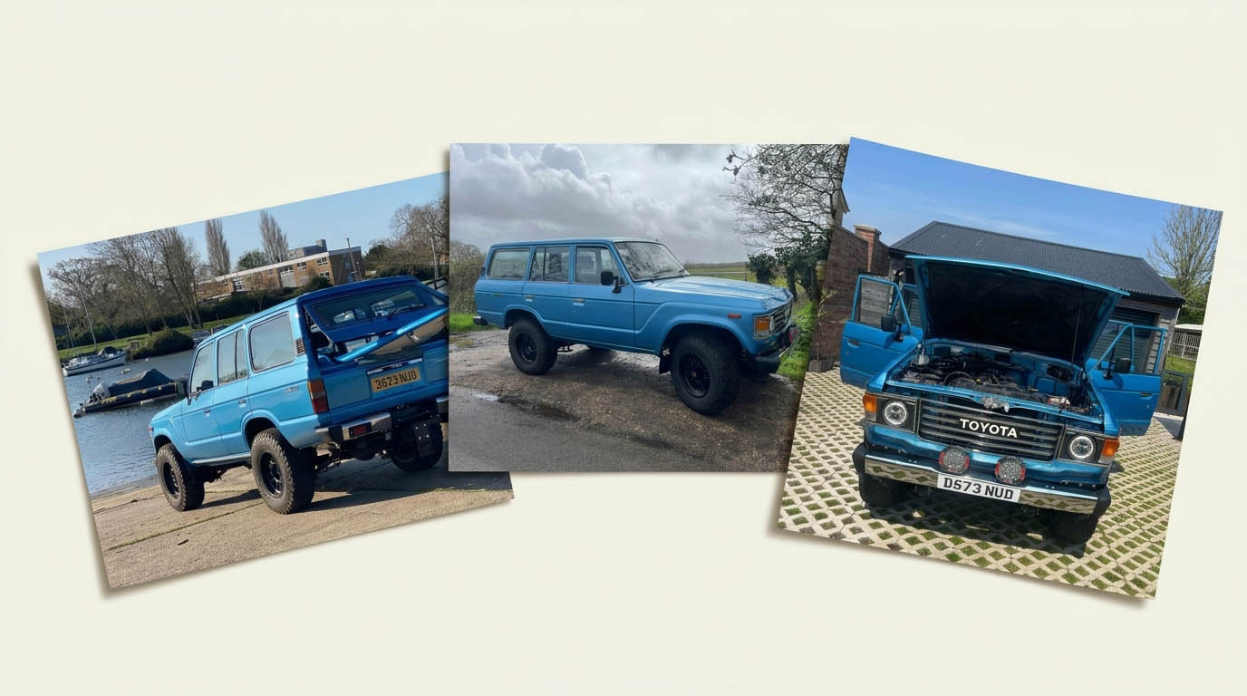 The 40th Anniversary Land Cruiser HJ60 nut-and-bolt restoration